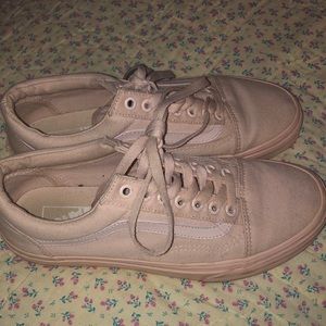 Van’s pastel pink low shoes